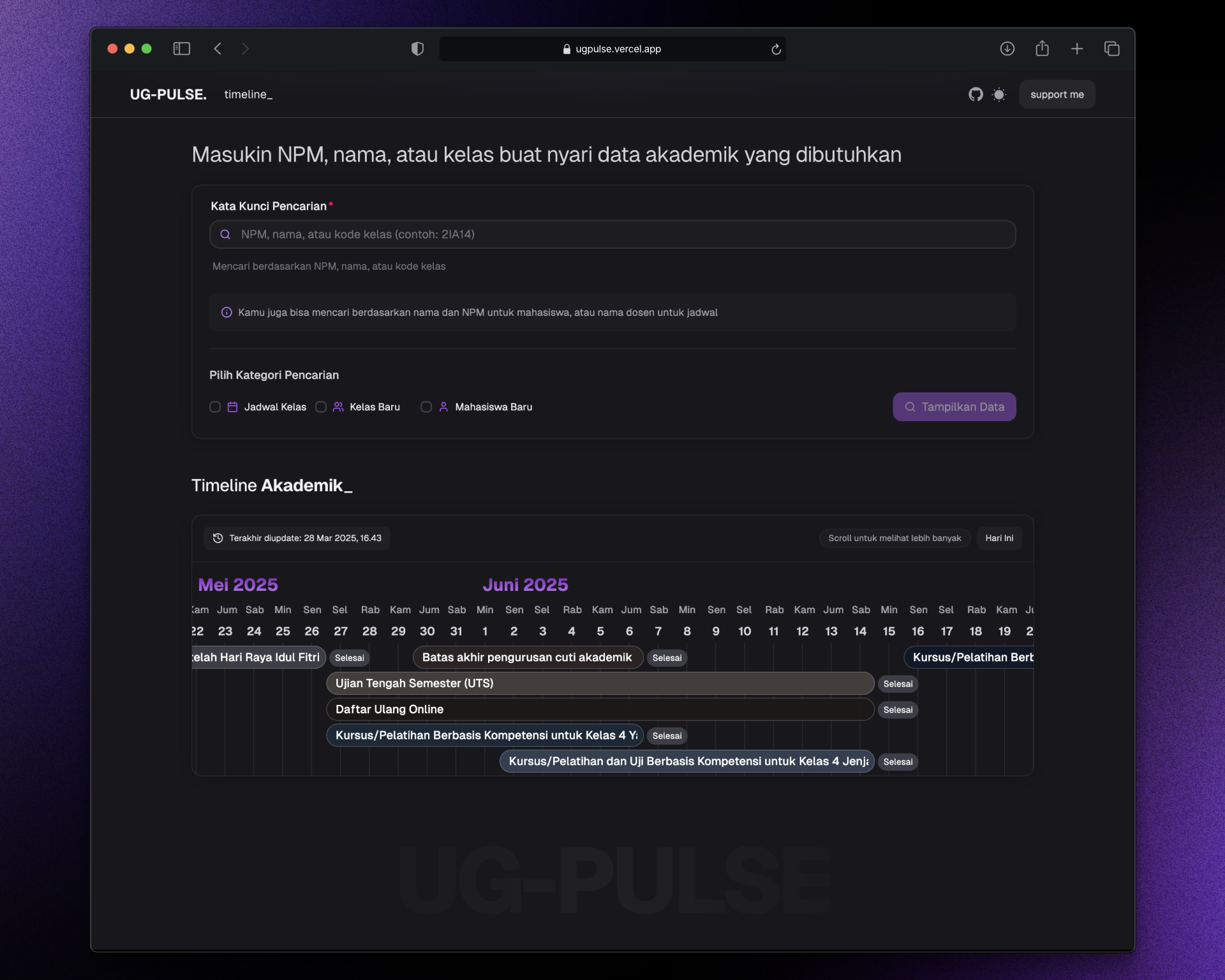 UG-PULSE